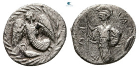 Sicily. Kamarina circa 461-435 BC. Litra AR