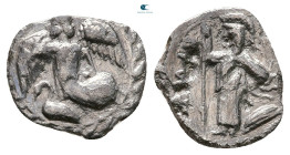 Sicily. Kamarina circa 461-435 BC. Litra AR