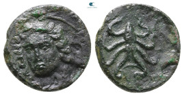 Sicily. Syracuse circa 415-405 BC. Tetras Æ