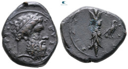 Sicily. Syracuse. Timoleon and the Third Democracy circa 344-317 BC. Hemidrachm Æ