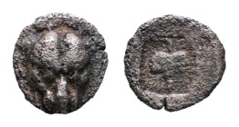 Macedon. Dikaia circa 480-460 BC. Hemiobol AR