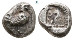 Macedon. Dikaia circa 450-425 BC. Diobol AR