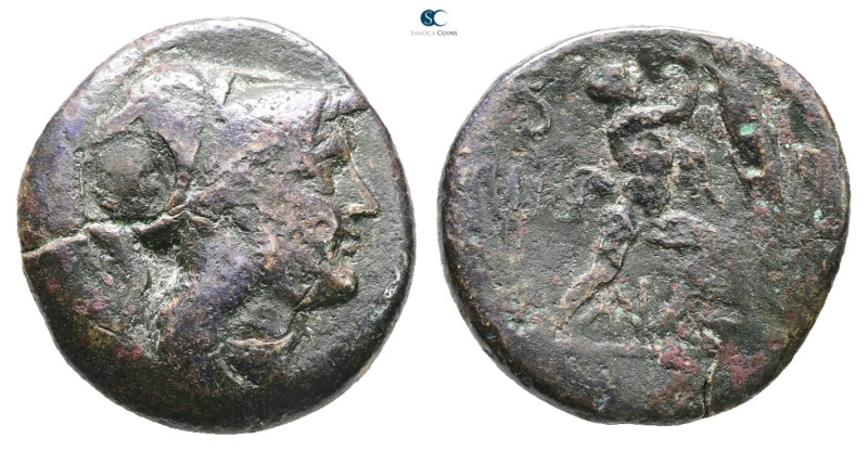 Kings of Macedon. Uncertain mint. Antigonos II Gonatas 277-239 BC. 
Bronze Æ
...