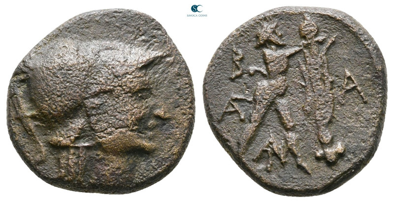 Kings of Macedon. Uncertain mint. Antigonos II Gonatas 277-239 BC. 
Bronze Æ
...