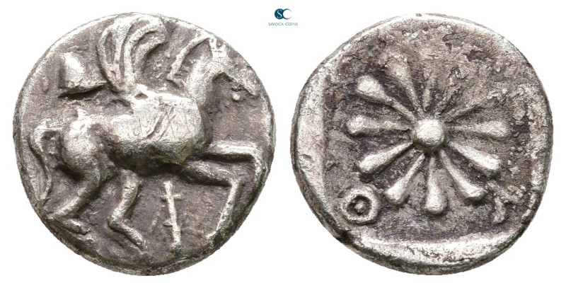 Ionia. Erythrai circa 480-450 BC. 
Trihemiobol AR

11 mm, 1,36 g



Very ...