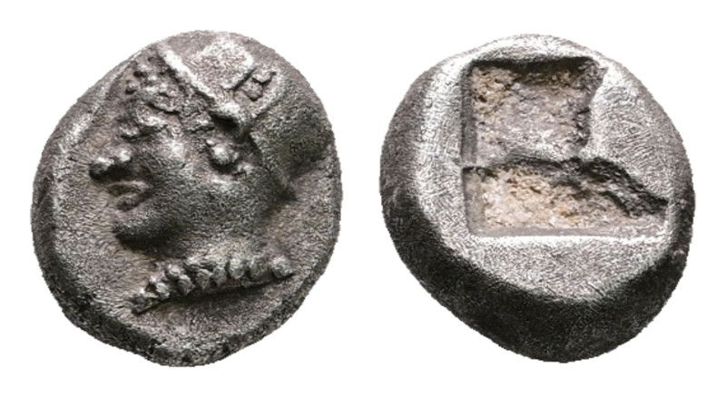 Ionia. Phokaia circa 521-478 BC. 
Diobol AR

9 mm, 1,27 g



Very Fine