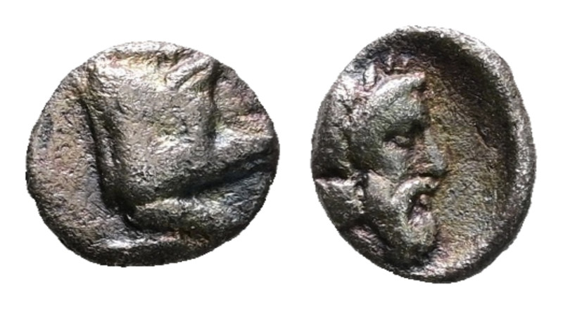 Caria. Euromos circa 400-350 BC. 
Hemiobol AR

8 mm, 0,40 g



Very Fine