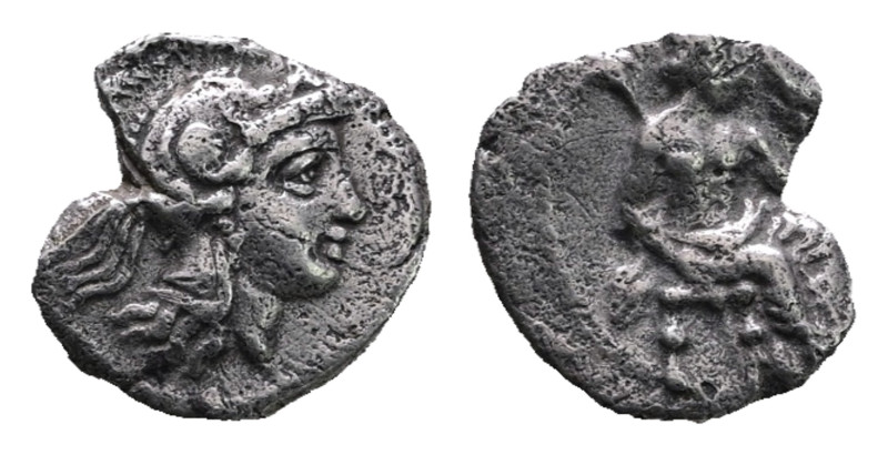 Cilicia. Uncertain mint circa 400-300 BC. 
Obol AR

11 mm, 0,68 g



Very...