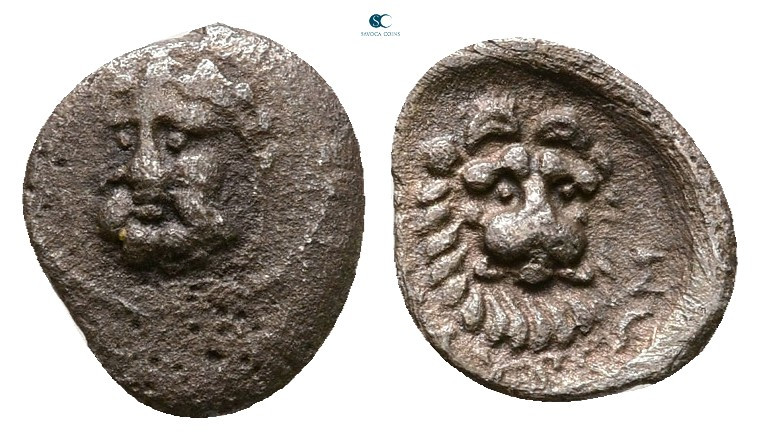 Cilicia. Uncertain mint circa 400-350 BC. 
Tetartemorion AR

9 mm, 0,26 g

...