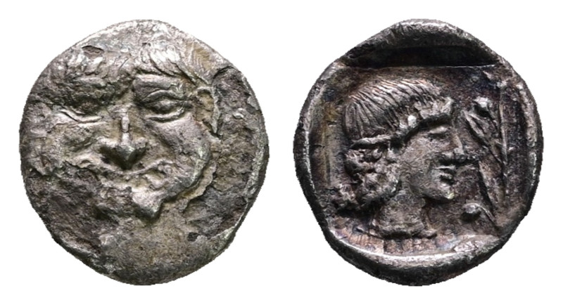 Samaria. Uncertain mint circa 450-400 BC. 
Obol AR

11 mm, 0,84 g



Very...