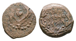 Judaea. Jerusalem. John Hyrcanus I 135-104 BC. Prutah Æ