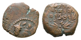 Judaea. Jerusalem. John Hyrcanus I 135-104 BC. Prutah Æ
