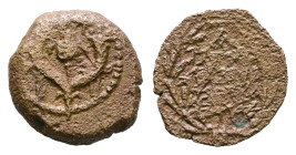 Judaea. Jerusalem. John Hyrcanus I 135-104 BC. Prutah Æ