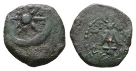 Judaea. Jerusalem. Hasmoneans. Alexander Jannaios (Yehonatan) 103-76 BC. Prutah Æ