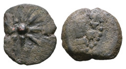 Judaea. Jerusalem. Hasmoneans. Alexander Jannaios (Yehonatan) 103-76 BC. Prutah Æ