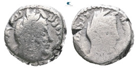 Nabataean Kingdom. Petra. Malichos II with Shaqilat AD 40-70. Drachm AR