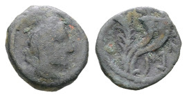 Nabataean Kingdom. Petra. Aretas IV 9 BC-AD 40. Bronze Æ