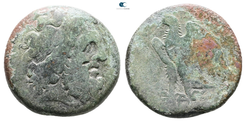 Ptolemaic Kingdom of Egypt. Alexandria. Ptolemy II Philadelphοs 285-246 BC. 
Br...