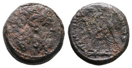 Ptolemaic Kingdom of Egypt. Alexandria. Time of Ptolemy IX to Ptolemy XII 116-51 BC. Bronze Æ