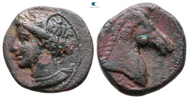 Zeugitana. Carthage circa 300-264 BC. Bronze Æ