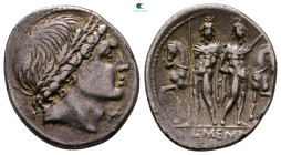L. Memmius 109 BC. Rome. Denarius AR