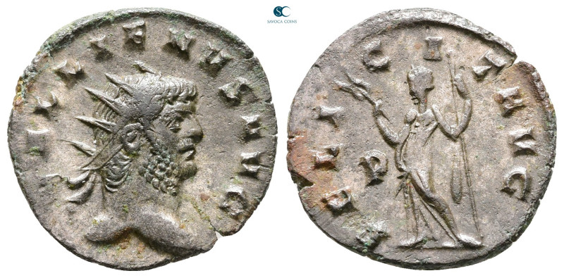 Gallienus AD 253-268. Mediolanum
Billon Antoninianus

20 mm, 2,60 g



Ve...