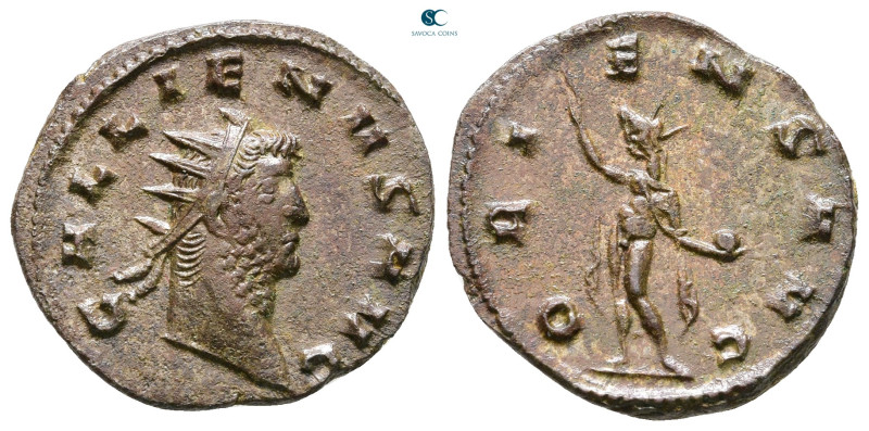 Gallienus AD 253-268. Mediolanum
Antoninianus Æ

21 mm, 3,10 g



Extreme...