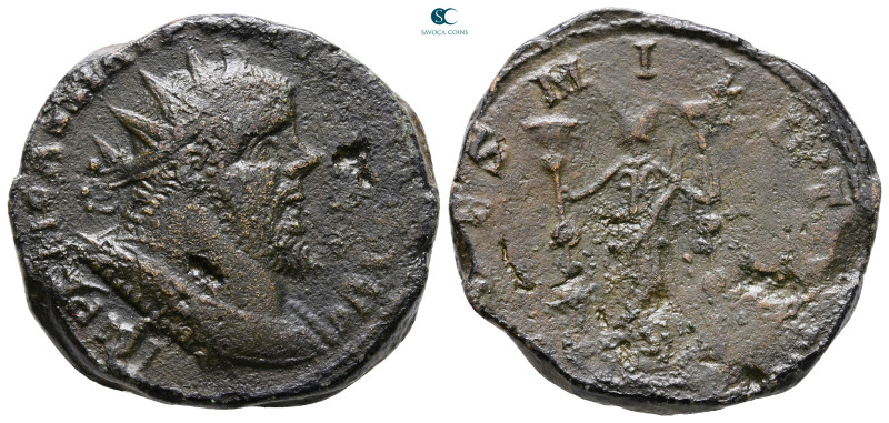 Postumus, Usurper in Gaul AD 260-269. Treveri
Double Sestertius Æ

31 mm, 21,...