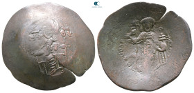 Manuel I Comnenus AD 1143-1180. Constantinople. Trachy Æ