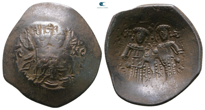 Alexius III Angelus-Comnenus AD 1195-1203. Constantinople
Trachy Æ

25 mm, 2,...