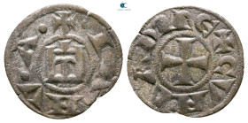 Italy. Genova circa AD 1100-1300. Denaro AR