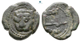 Italy. Messina. Guglielmo II il Buono (the Good) AD 1166-1189. Follaro Æ