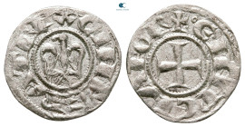 Italy. Brindisi. Henry VI and Constance AD 1194-1197. Denaro BI