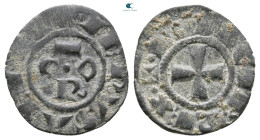 Italy. Messina. Conrad I AD 1250-1254. Denier BI