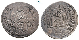 Italy. Aquileia. Bertrando di San Genesio AD 1334-1350. Denaro AR