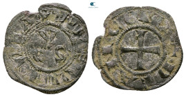 Italy. Ancona circa AD 1400. Denaro BI