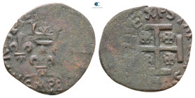 Italy. Sulmona. Charles VIII, king of France AD 1495. Cavallo Æ