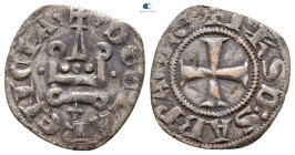 Crusaders. Achaea. Philippe of Savoy AD 1301-1307. Denier Tournois BI