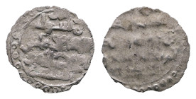 . NM AH 854-1025. Sultanates. Amir of Sindh (Habbarids) al-Amir al-Ajl Abu al-Qasim. AR Damma