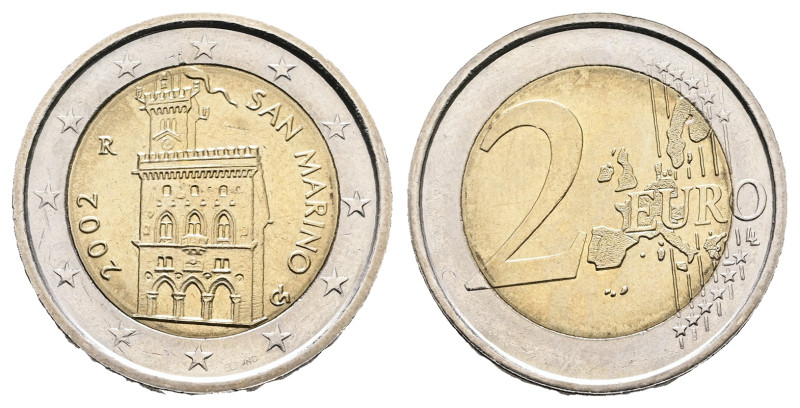 San Marino. AD 2002. 
2 Euro

 mm, 8,5 g



Mint State