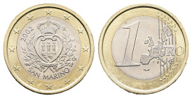 San Marino.  AD 2002. 1 Euro