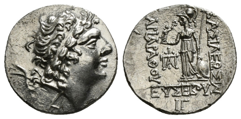 KINGS OF CAPPADOCIA. Ariarathes IX Eusebes Philopator (Circa 100-85 BC). Drachm....