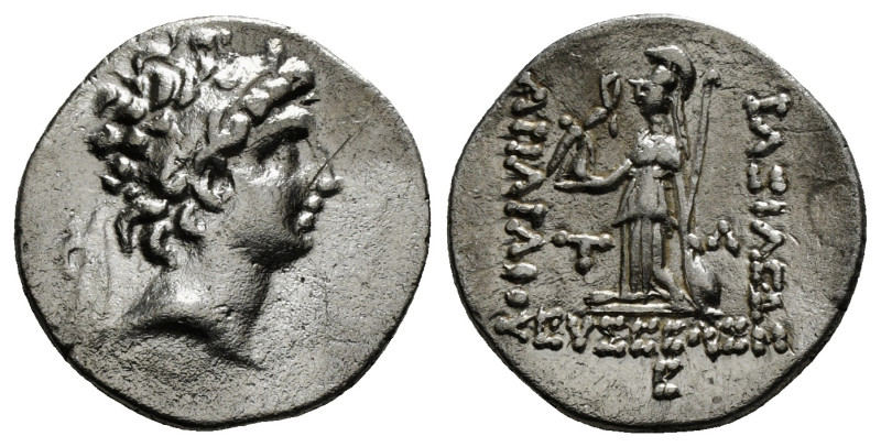 KINGS OF CAPPADOCIA. Ariarathes VIII Eusebes Epiphanes (Circa 99/8 BC). Drachm. ...