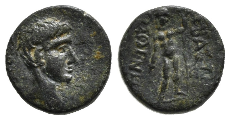 Phrygia. Sebaste. Augustus 27 BC-AD 14. Sosthenes, magistrate Æ
ΣΕΒΑΣΤΟΣ, bare ...