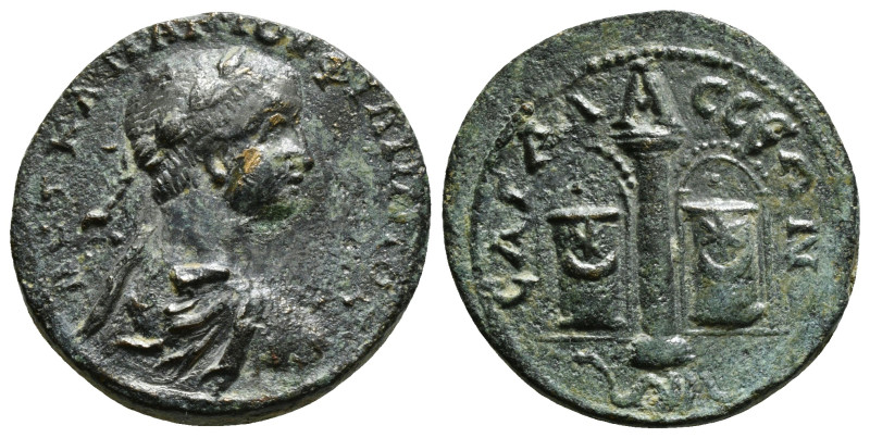 PISIDIA, Sagalassus. Philip II. AD 247-249. Æ Pentassarion. Laureate, draped, an...