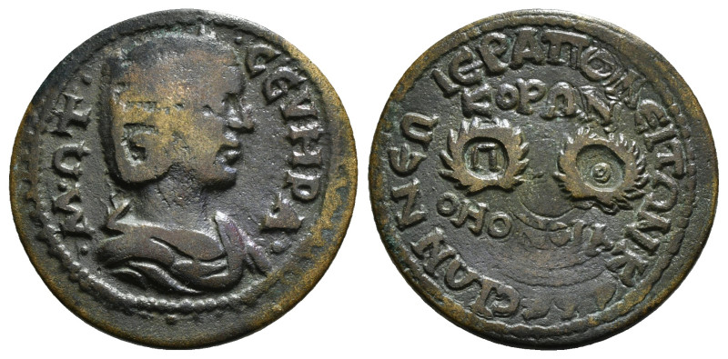 PHRYGIA. Hierapolis. Otacilia Severa (Augusta, 244-249). Ae. Homonoia issue with...