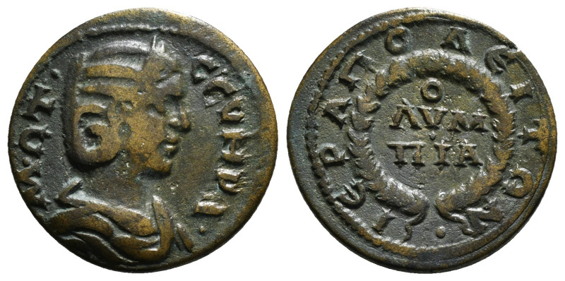 PHRYGIA. Hierapolis. Otacilia Severa (Augusta, 244-249). Ae.
Obv: Μ ΩΤ ϹЄΥΗΡΑ.
D...