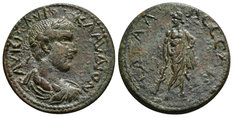 PISIDIA. Sagalassus. Claudius II Gothicus (268-270). Ae.

Obv: AV K M AVP KΛAVΔI...