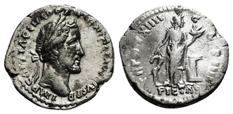 ANTONINUS PIUS (138-161). Denarius. Rome. 3,14 g