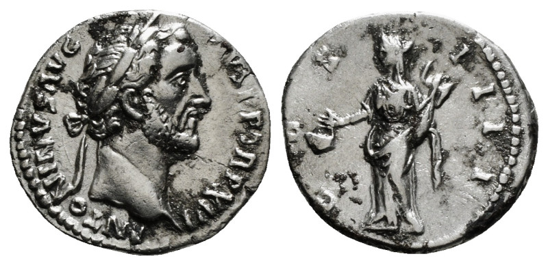 ANTONINUS PIUS (138-161). Denarius. Rome. 3,22 g